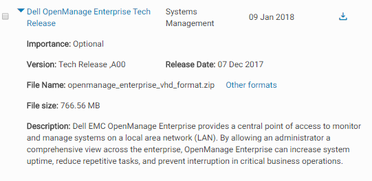 戴尔易安信OpenManage Enterprise软件下载